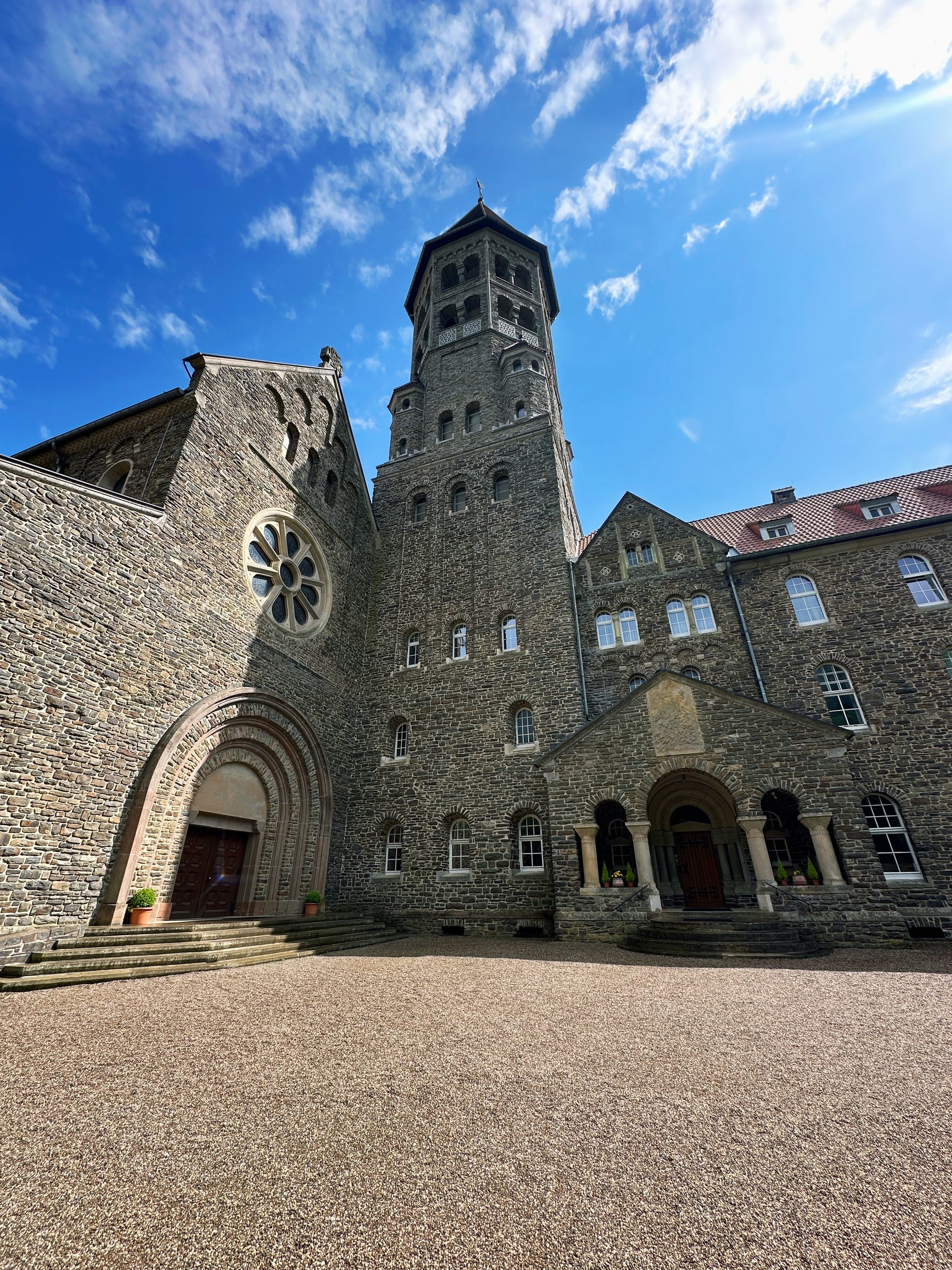 The Benedictine Abbey of St. Maurice and St. Maurus, Clervaux, Luxembourg