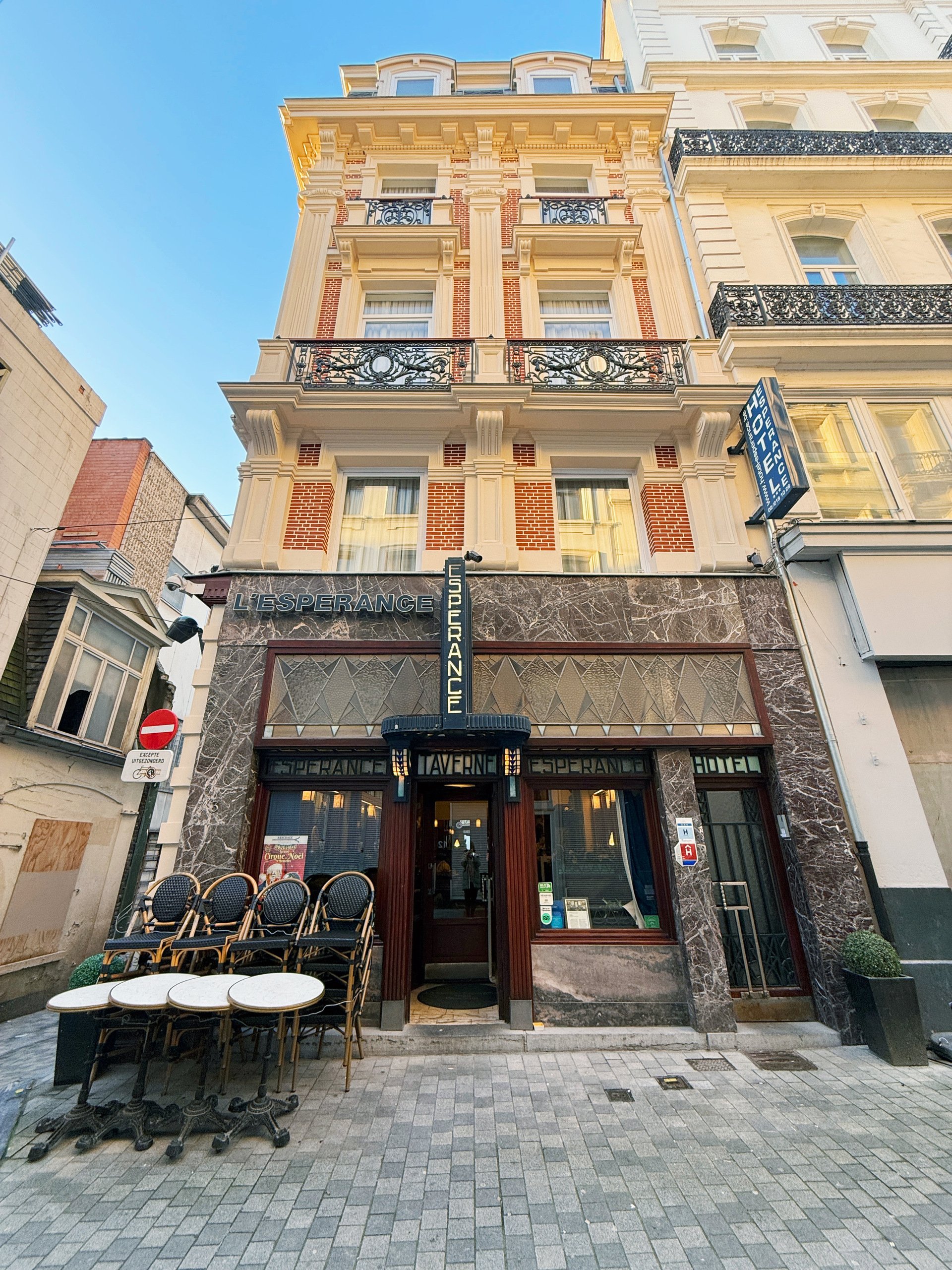 Hôtel Espérance. Brussels, Belgium