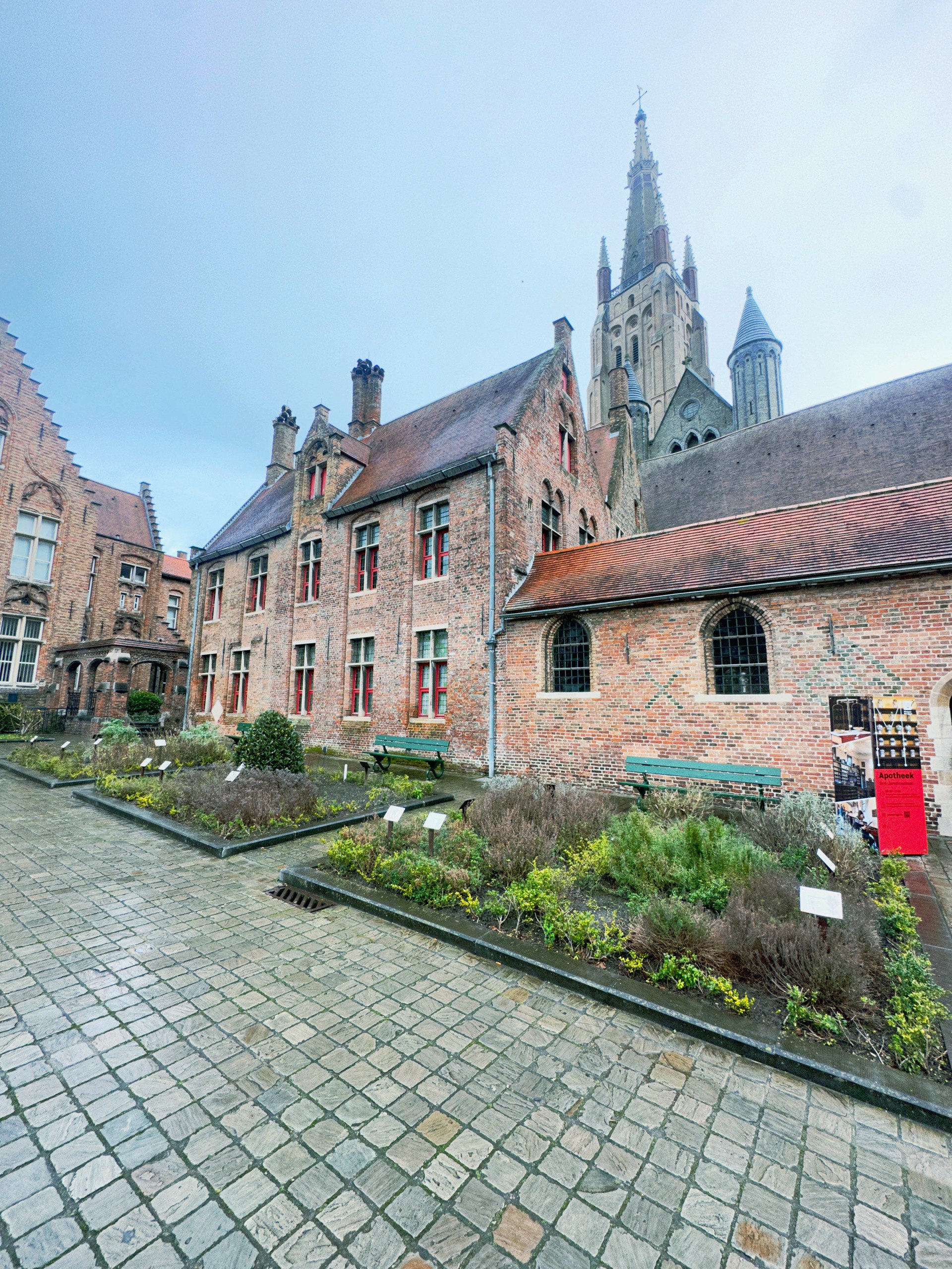 Old St. John’s Hospital. Bruges, Belgium