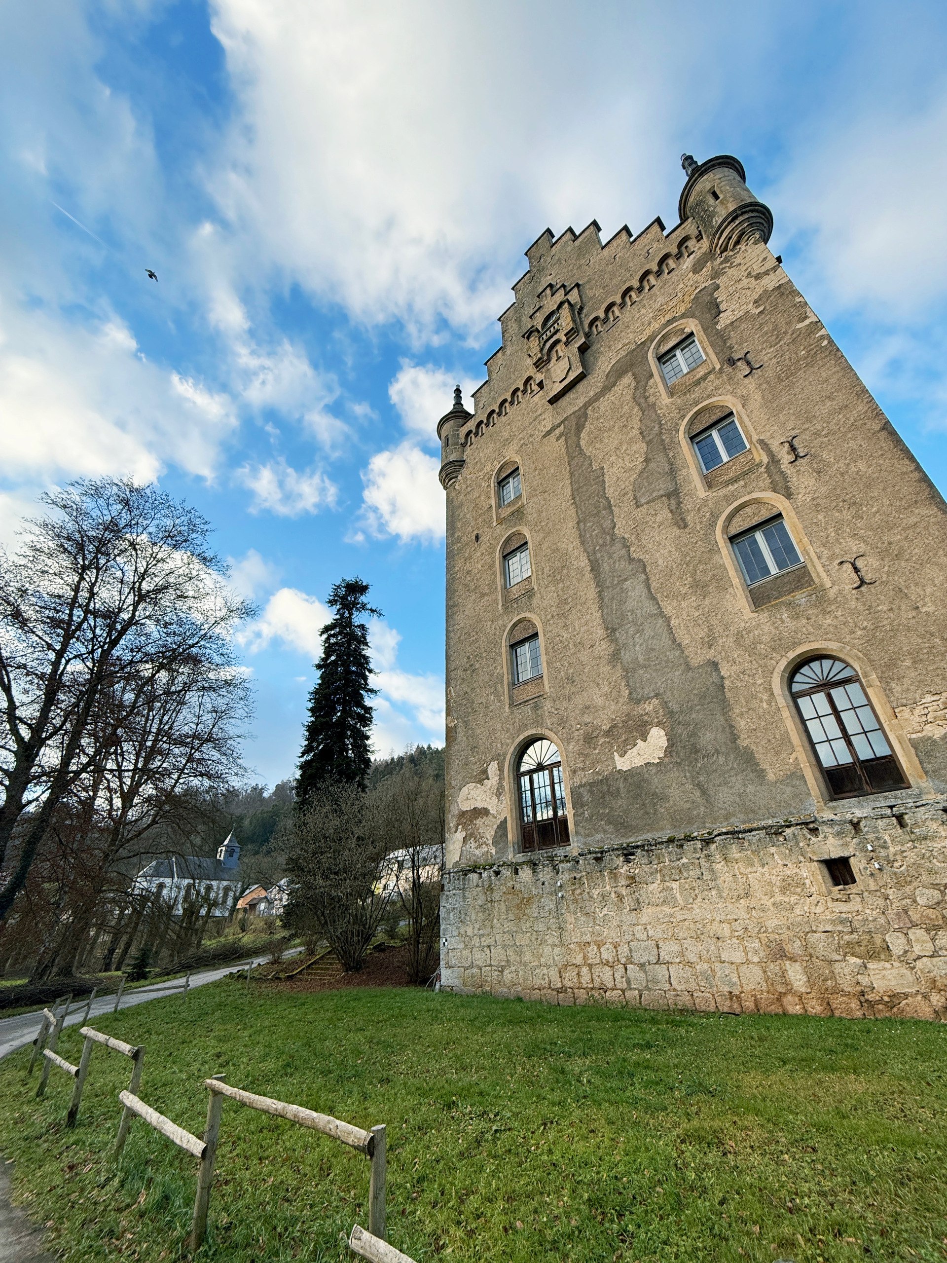 Schoenfels Castle. Schoenfels, Luxembourg