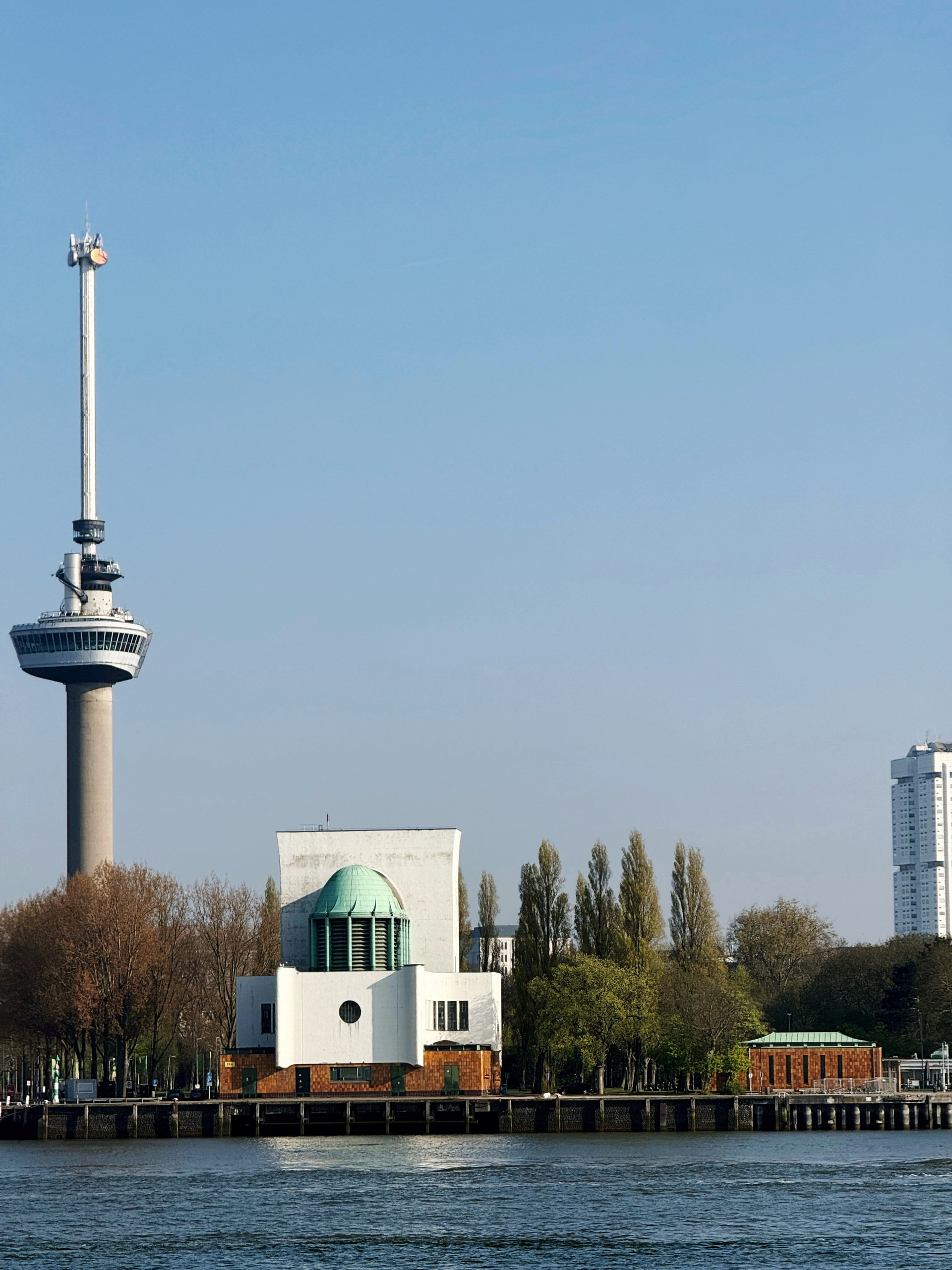 Maastunnel. Rotterdam, Netherlands