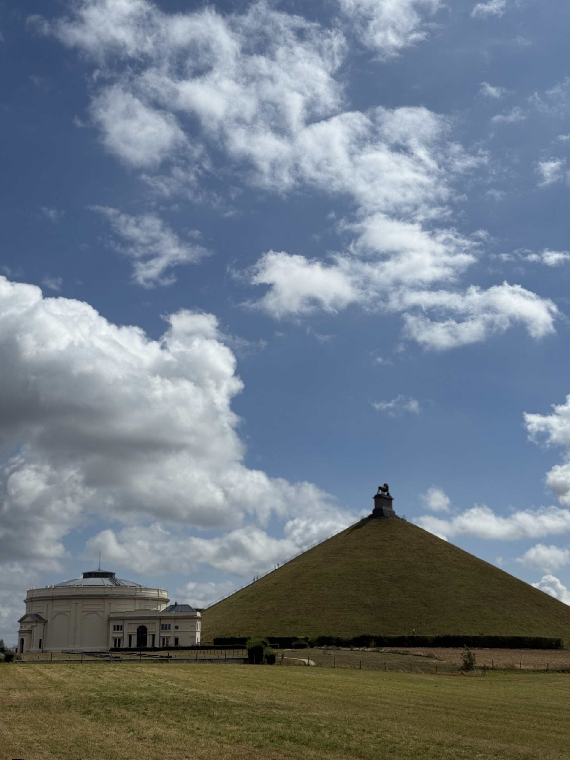The Lion’s Mound (Butte du Lion). Braine-l’Alleud, Belgium