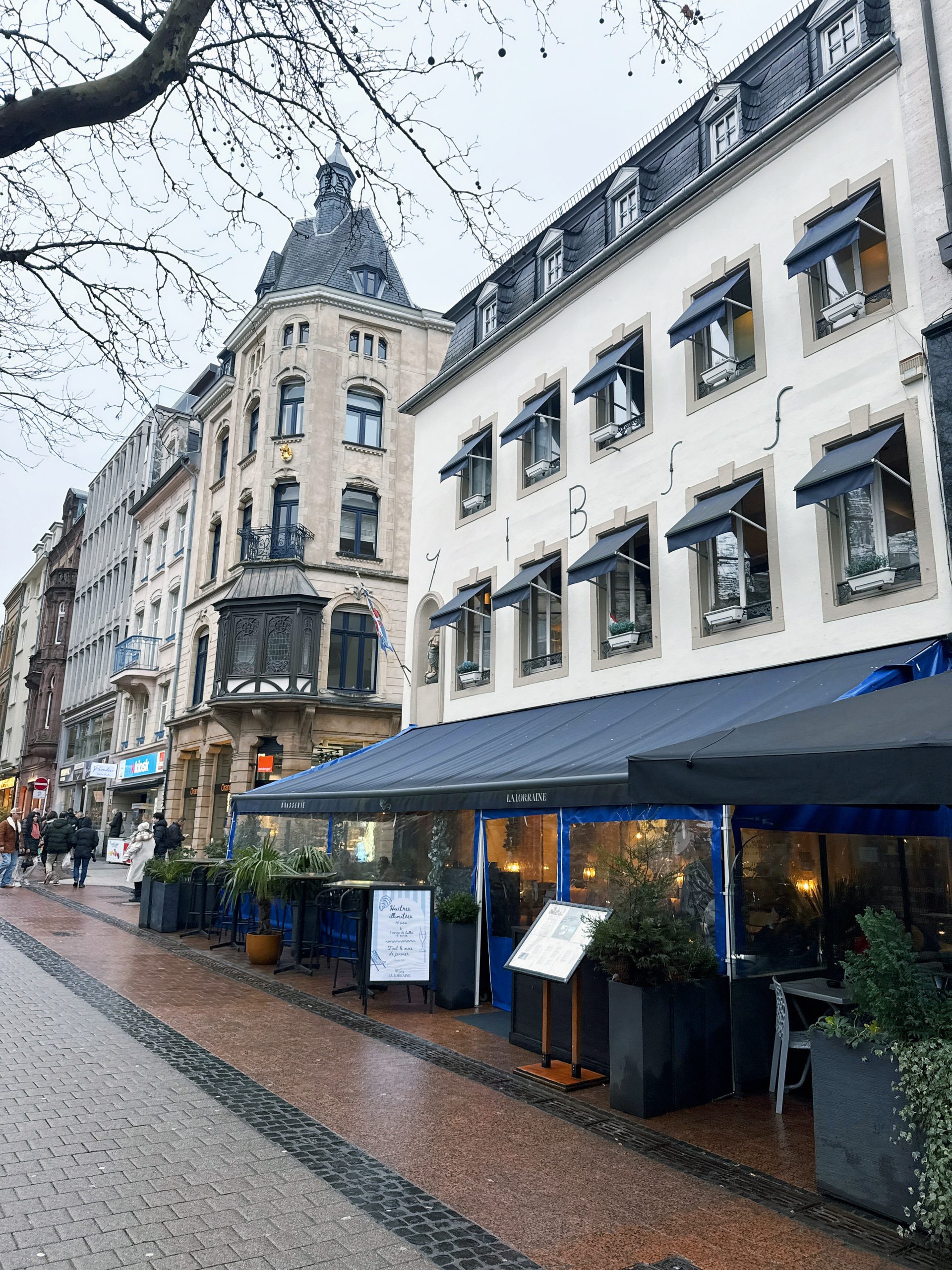 Brasserie La Lorraine. Luxembourg City, Luxembourg