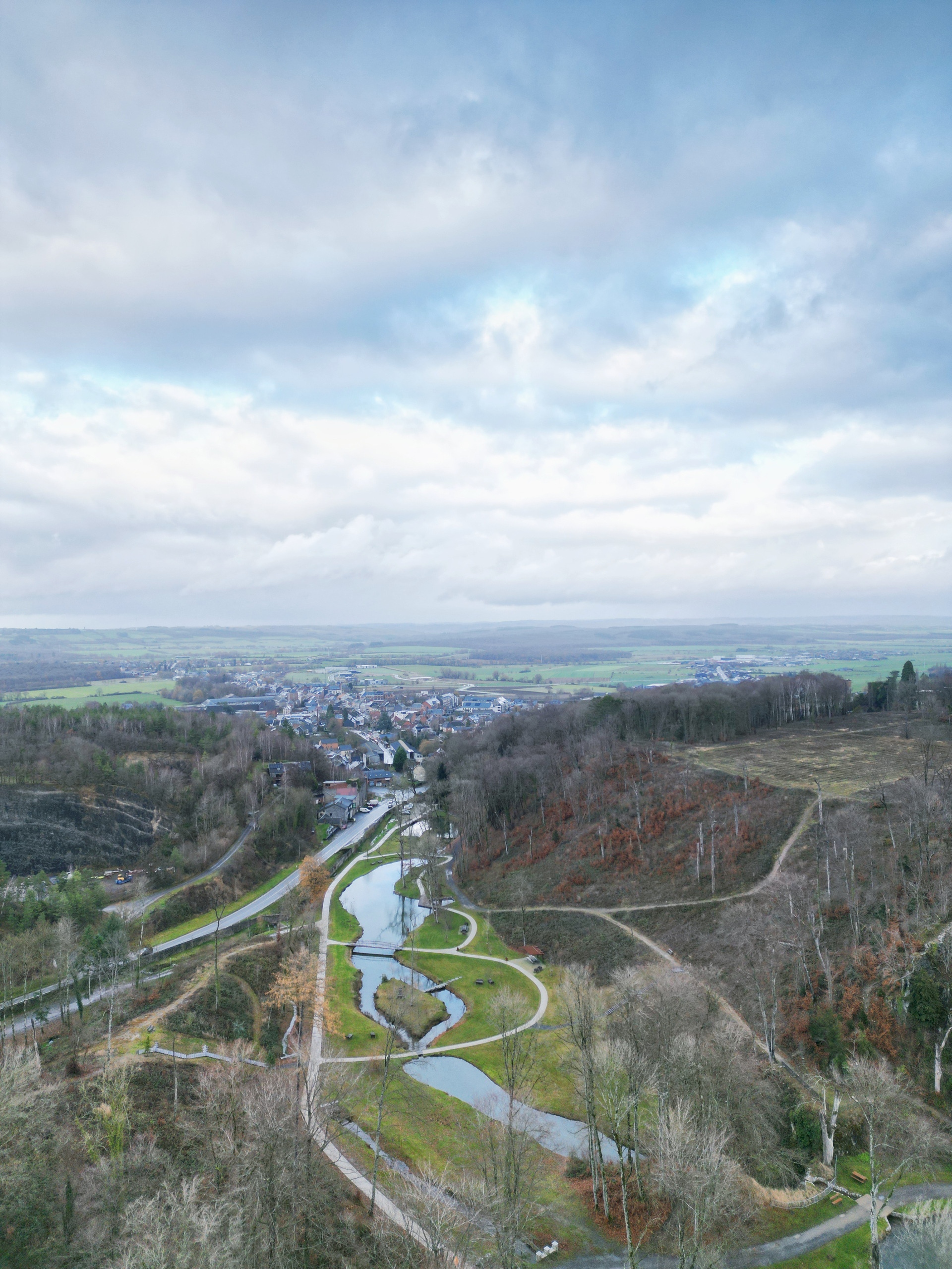 The Castel Park in Beauraing, Belgium