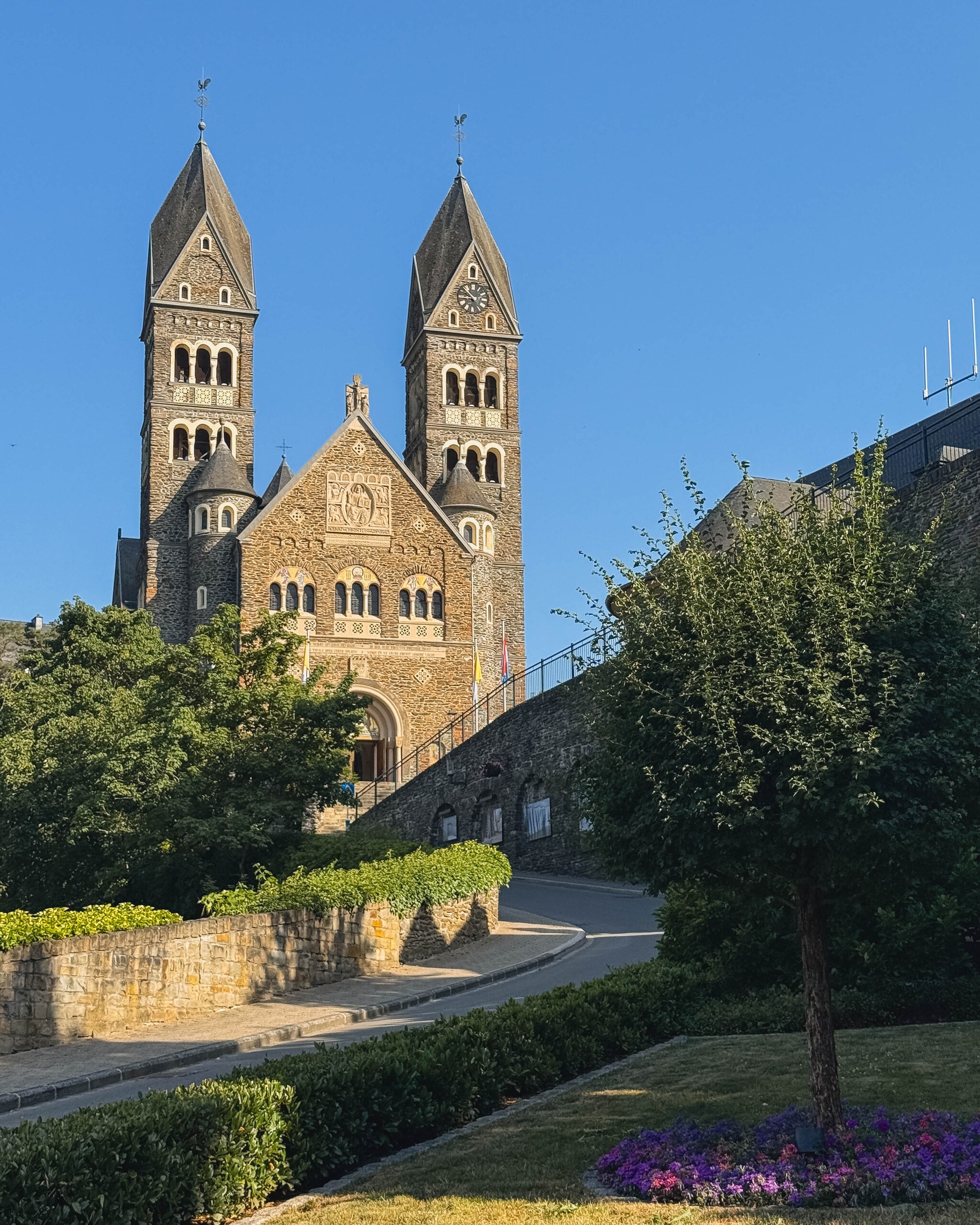 Church of Saints Côme et Damien. Clervaux, Luxembourg