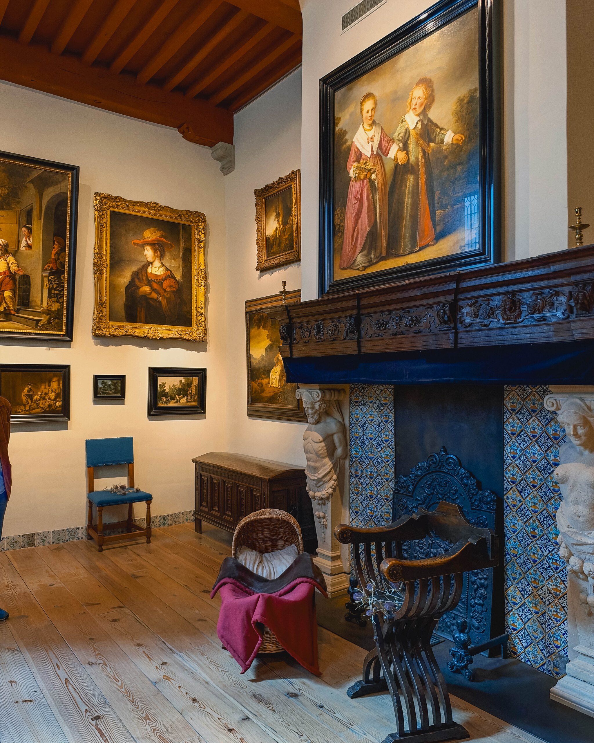 The Rembrandt House Museum. Amsterdam, Netherlands